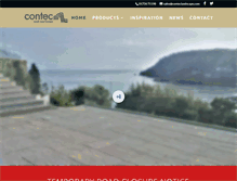 Tablet Screenshot of conteclandscape.com